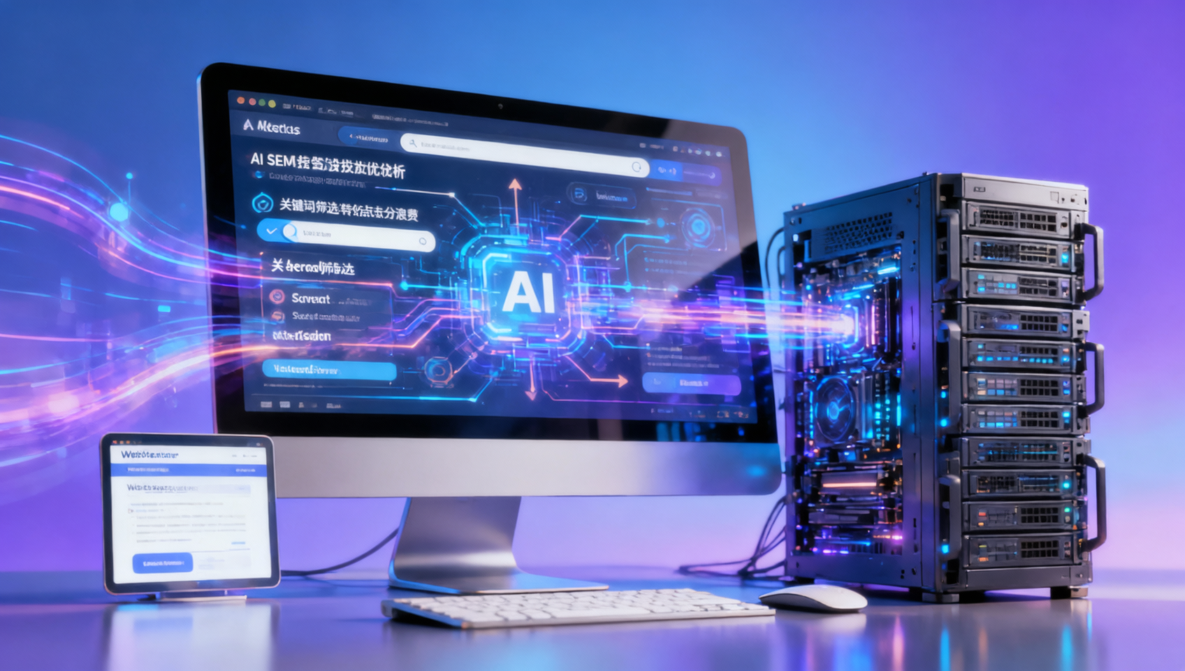 AI+SEM Advertising System怎么优化，预算才不被低效点击拖累