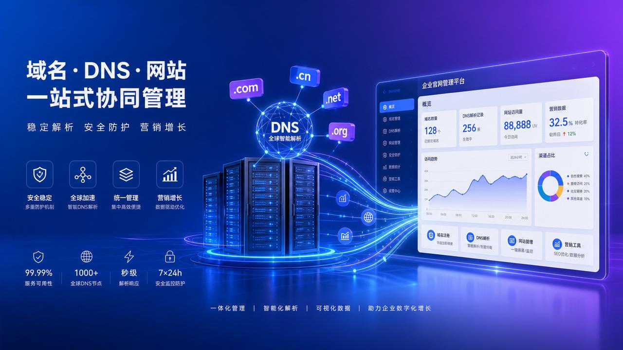 域名注册服务怎么选更省心