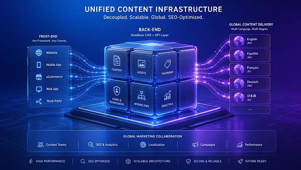 全球网站为何改用Headless CMS 全球网站为何改用Headless CMS
