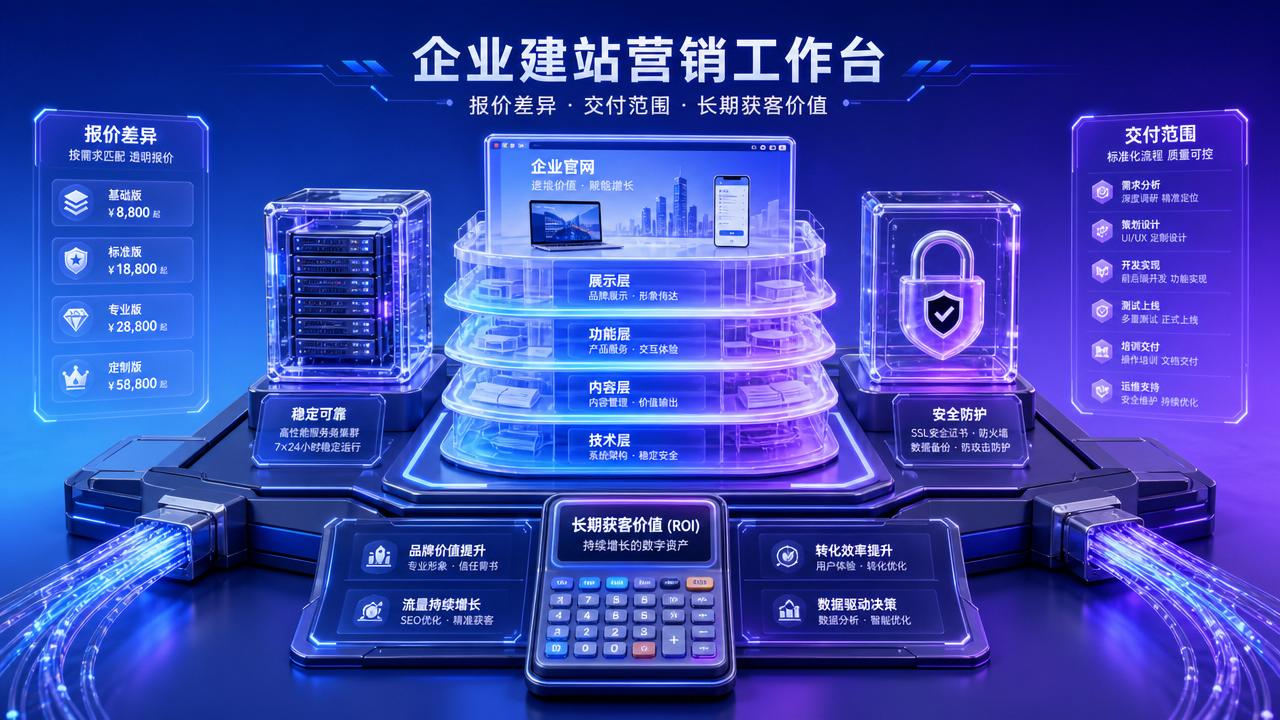 网站设计报价为何差距这么大？