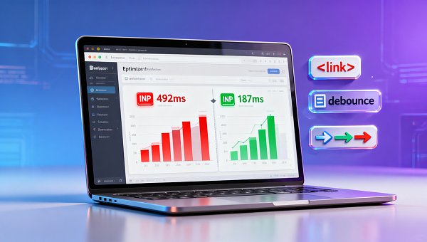 INP优化专项指南：B2B表单提交延迟超300ms时，用户放弃率上升64%——如何用代码级方案解决？