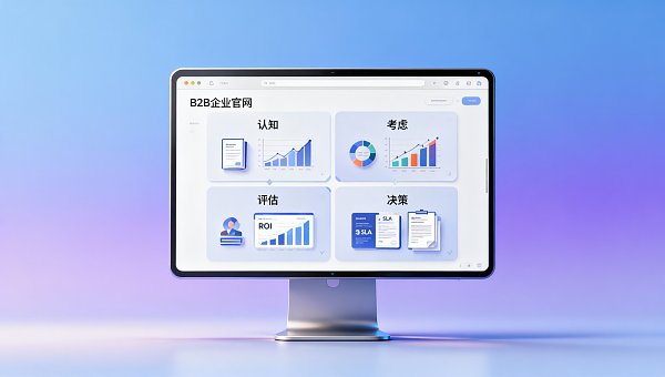 B2B独立站怎么做内容规划：按采购决策链阶段匹配内容类型与发布节奏