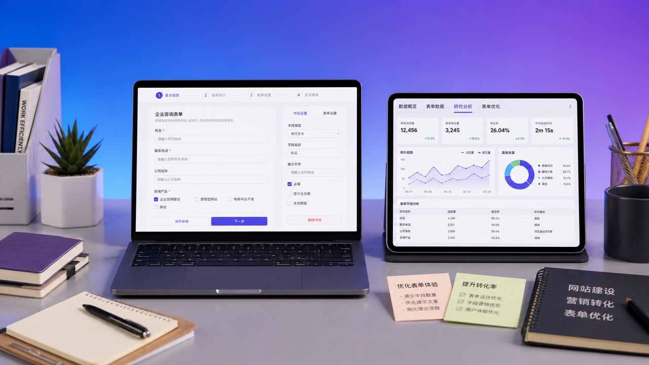 表单优化怎么做？减少无效询盘和提升提交率的10个细节