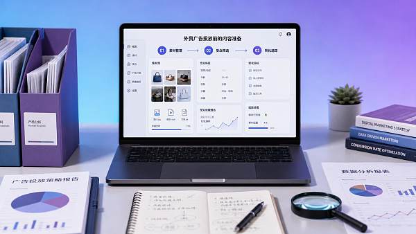 外贸广告投放前要准备什么？素材、受众、转化追踪清单解析