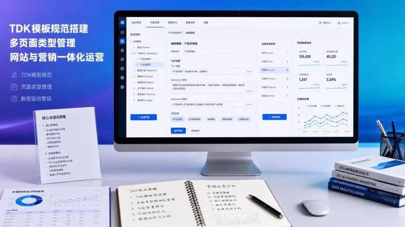 TDK模板怎么搭建更规范？适合企业站的标题描述写法清单