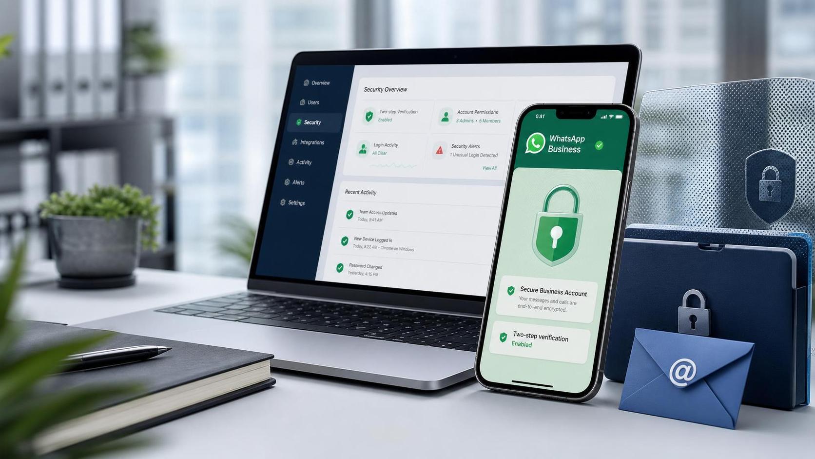 如何保护 WhatsApp Business 账号安全？