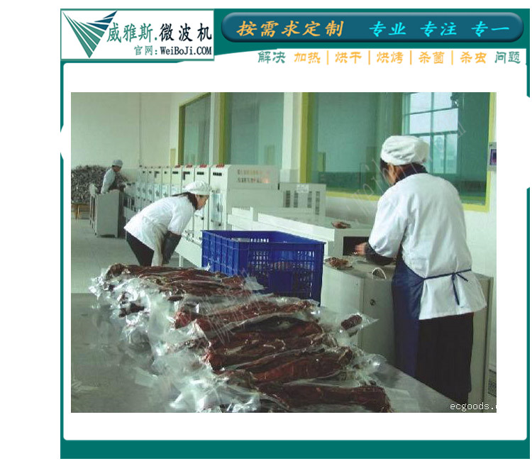 包装食品杀菌机 食品杀菌用微波机