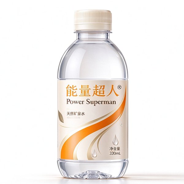 能量超人天然矿泉水，每一份呵护都值得被看见