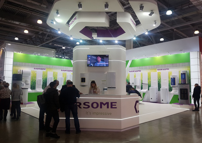 DARSOME塔世首次亮相巴黎Interclima + Elec贸易展览会