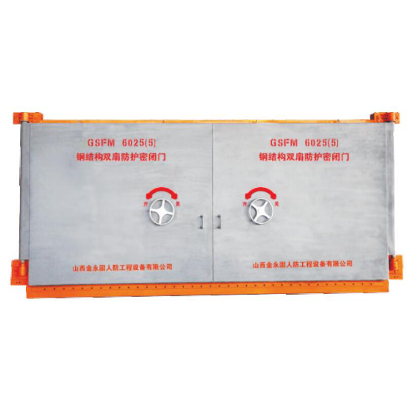 钢结构双扇防护密闭门