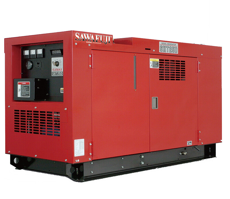 日本澤藤風冷柴油發電機組