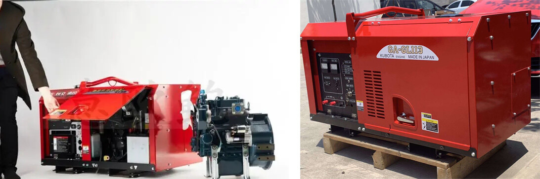 日本澤藤風冷柴油發電機組