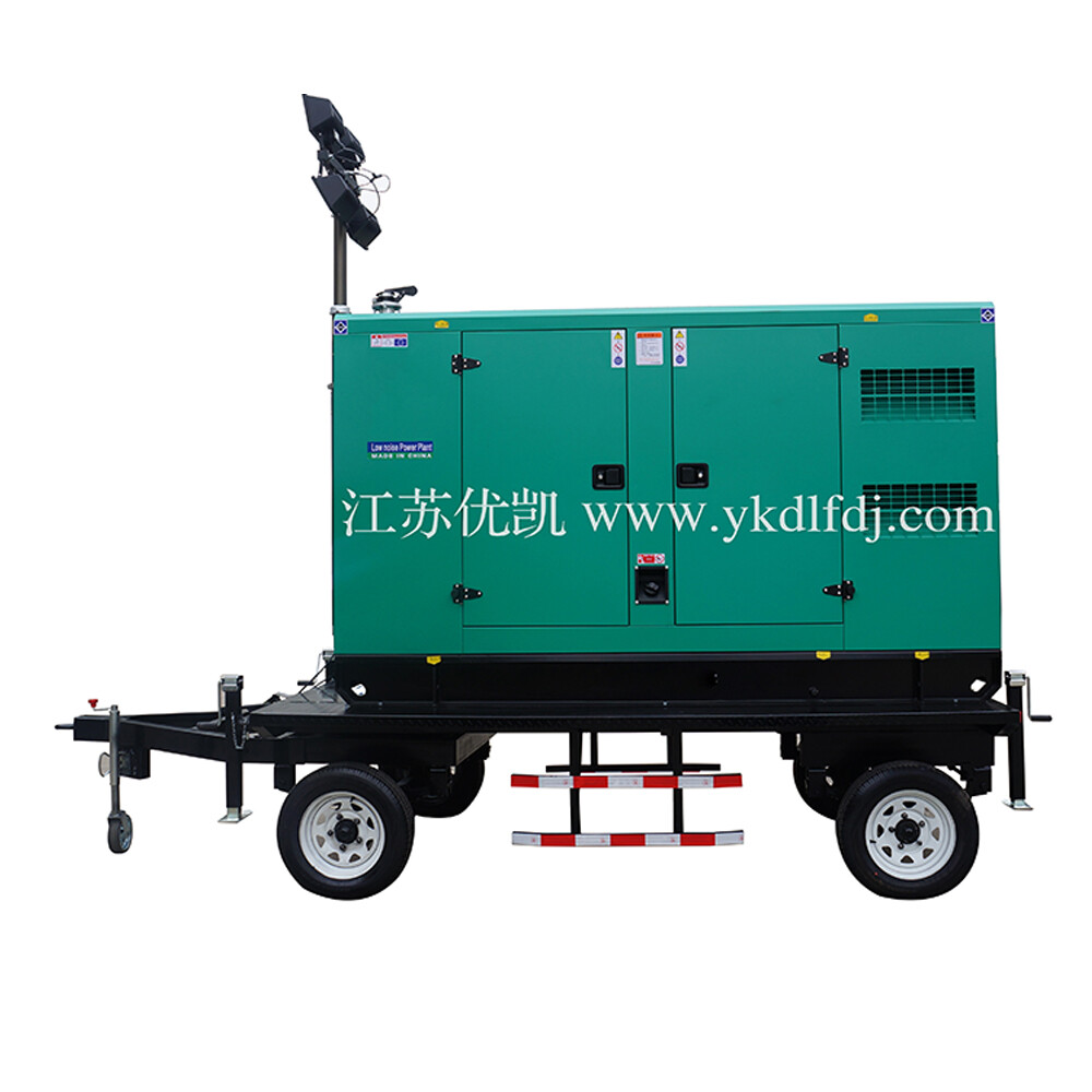 120KW移動燈塔式發電機組