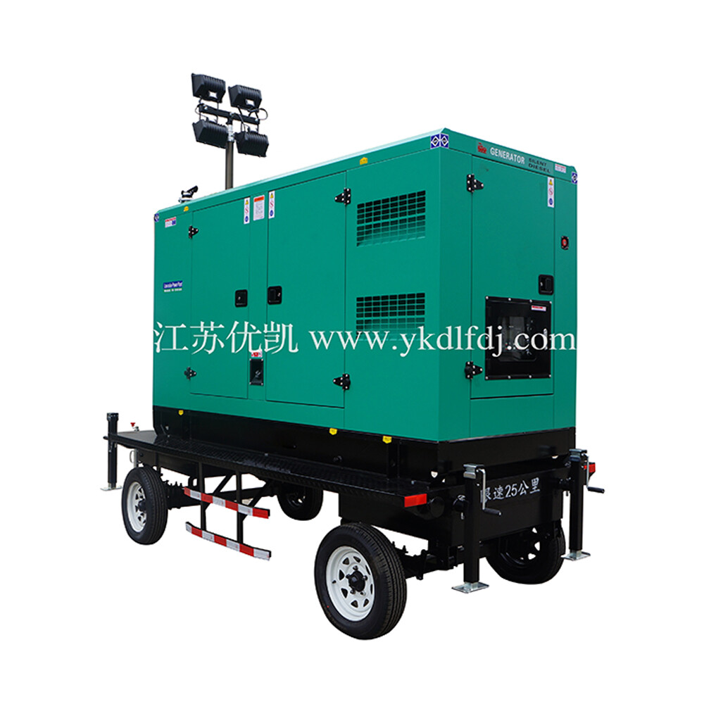 120KW移動燈塔式發電機組