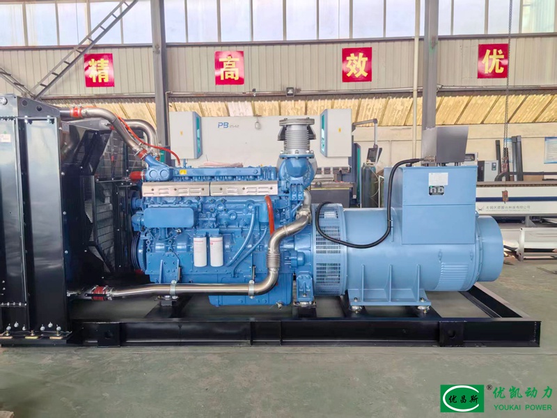 整装发车｜650KW 玉柴开架柴油发电机组顺利交付
