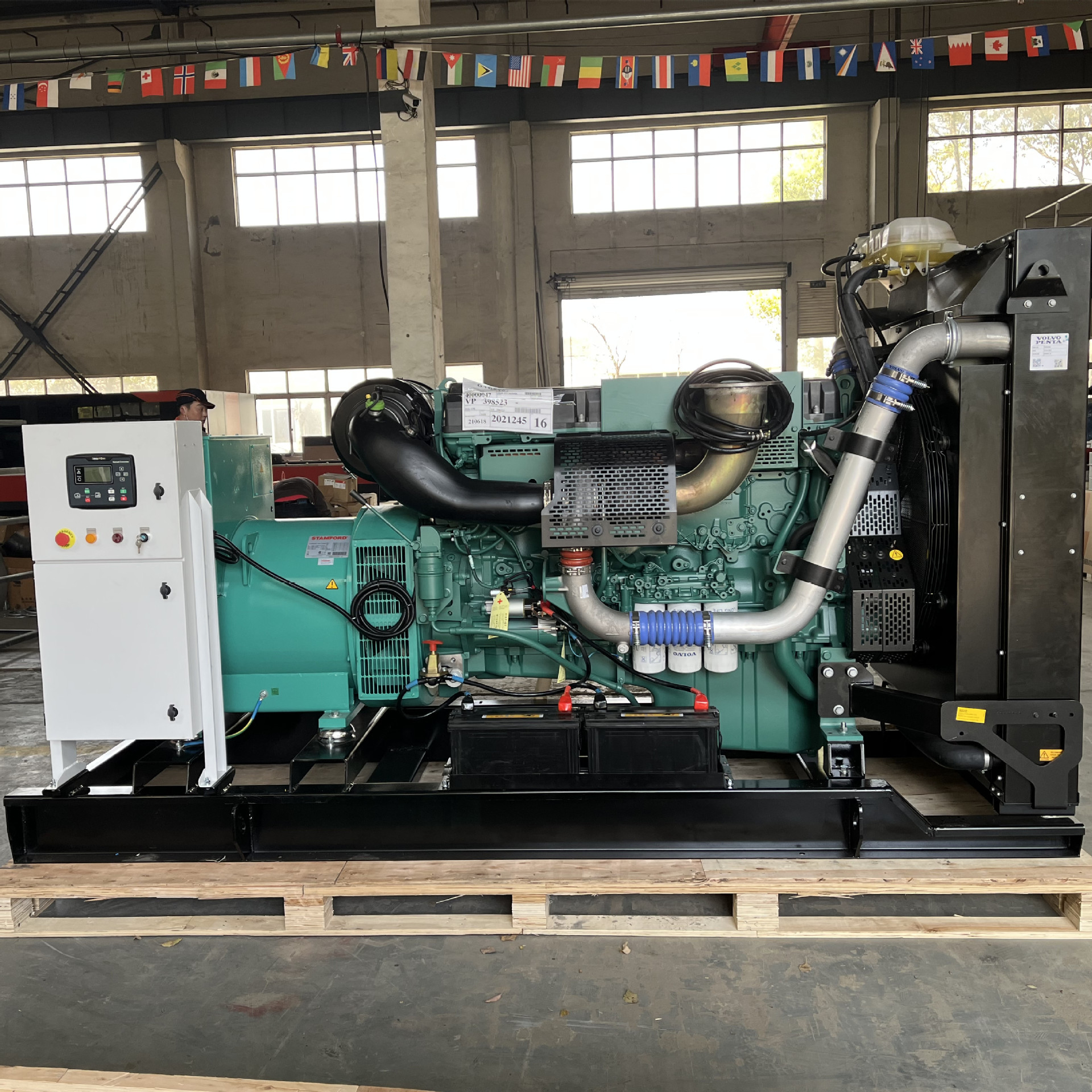 沃尔沃机组型号：SDV-320GF