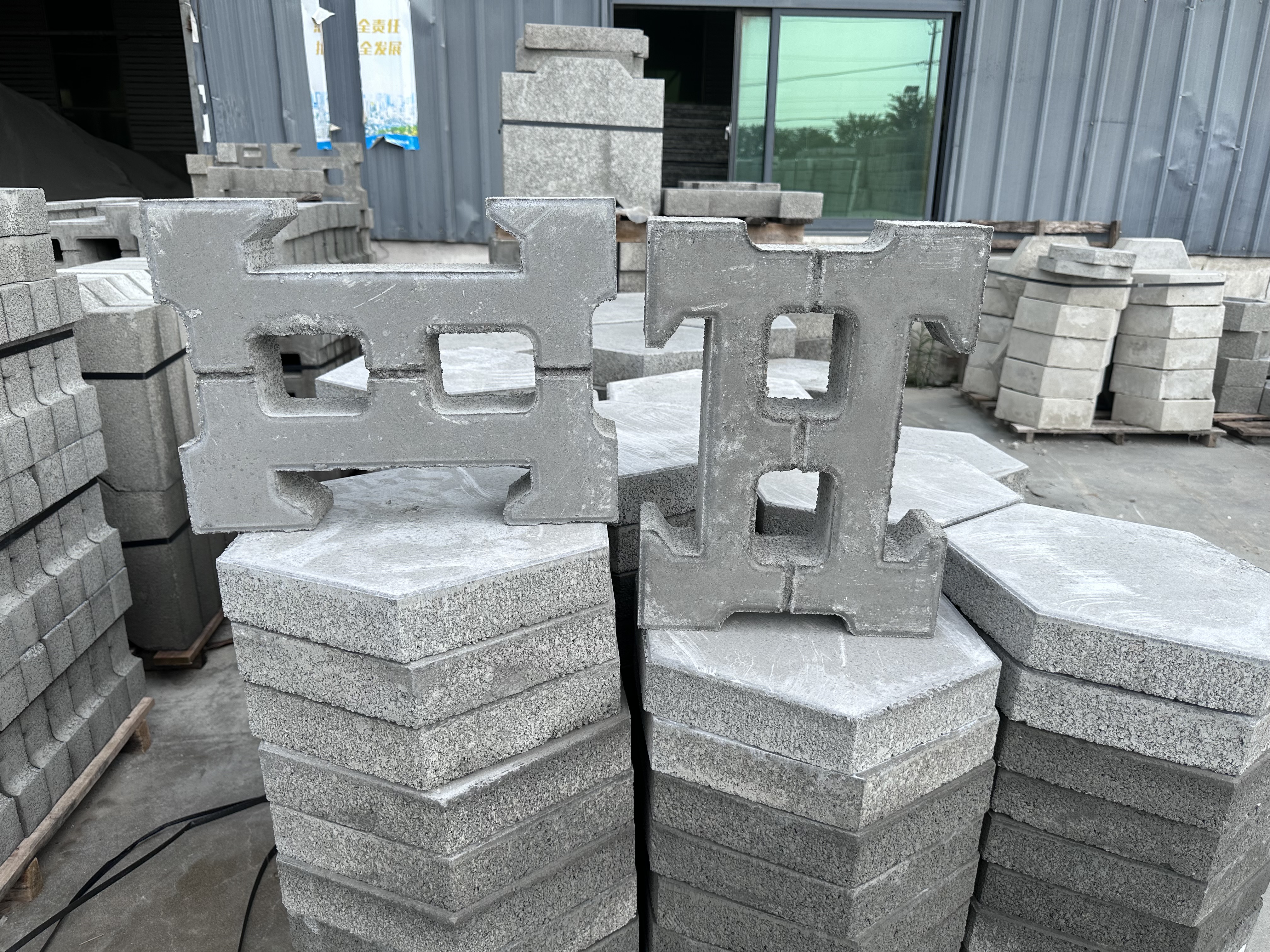 生态 连锁工字砖护坡砖