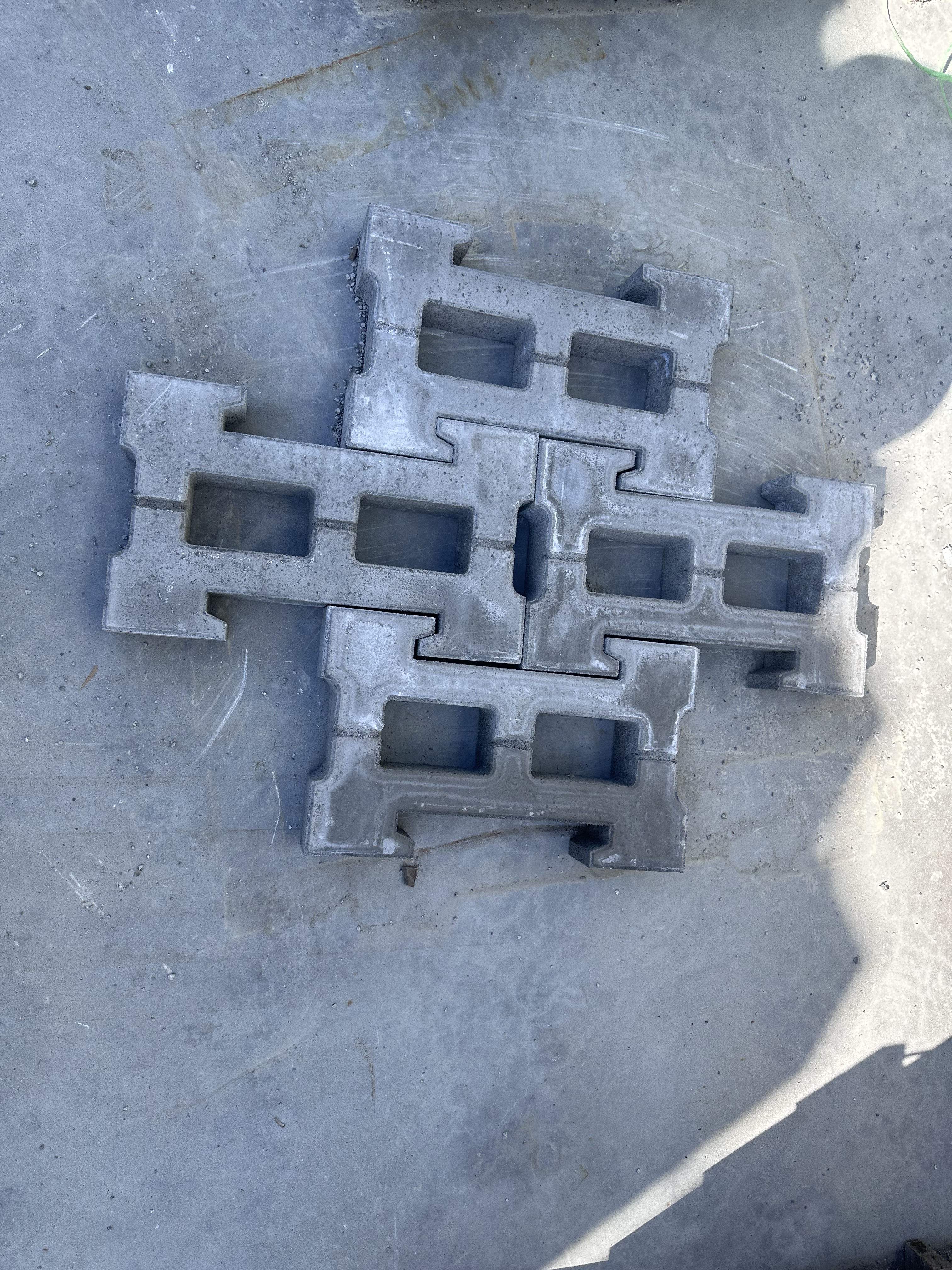 生态 连锁工字砖护坡砖