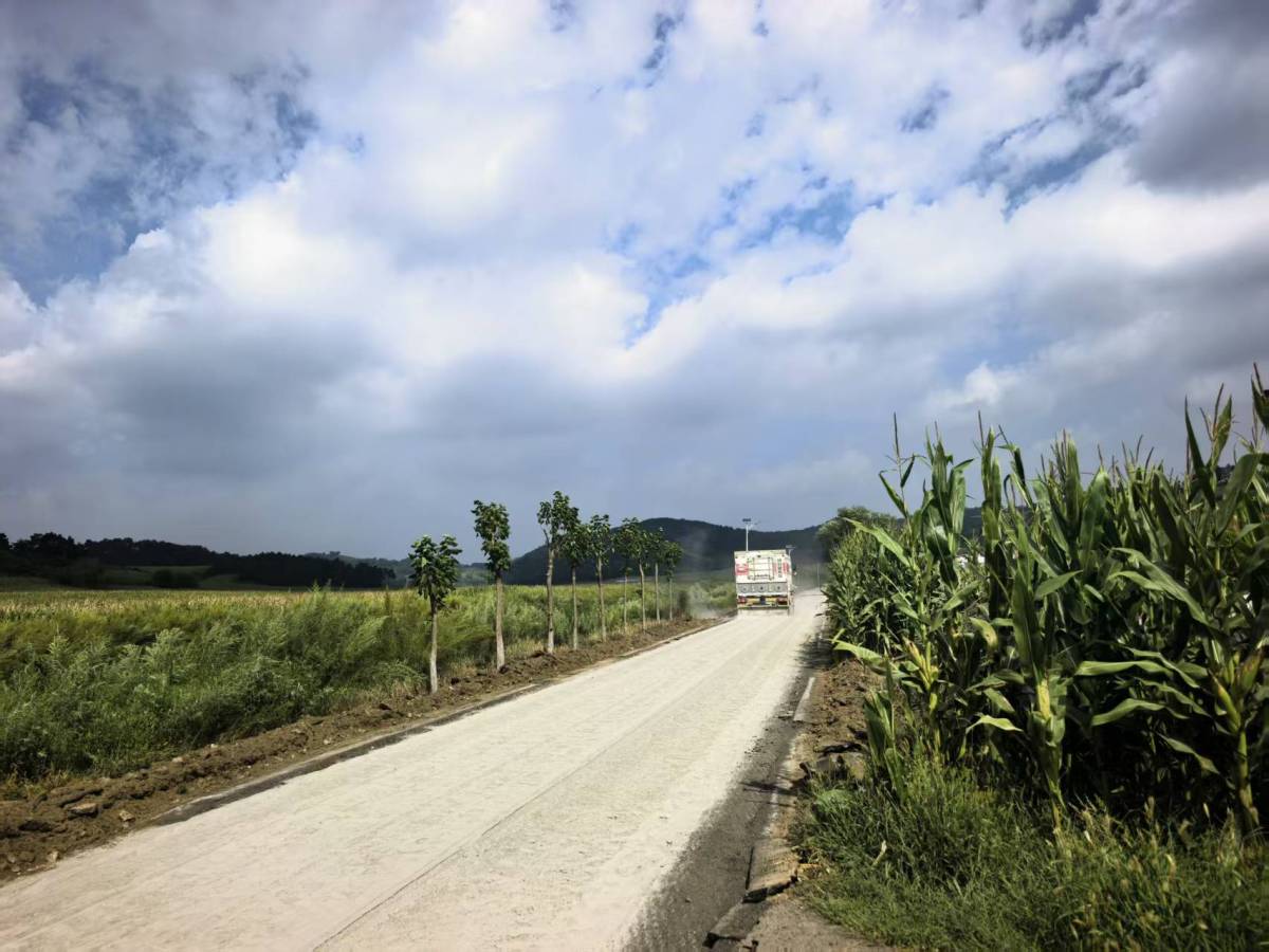 丘陵地区路面冷再生