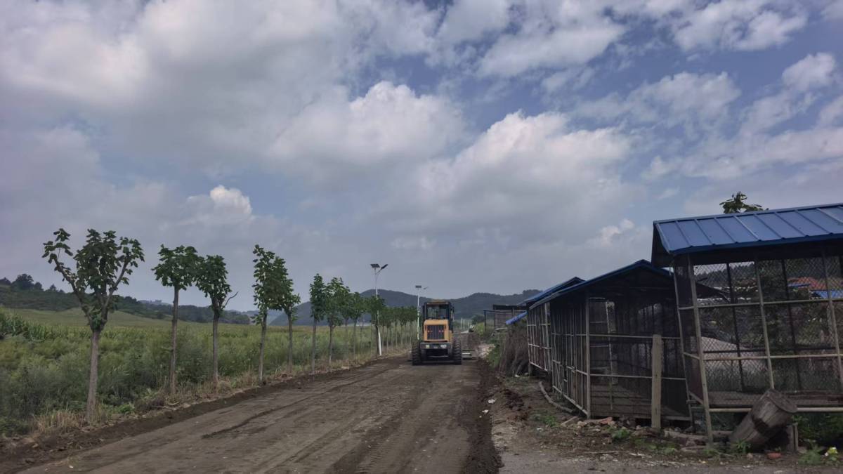 丘陵地区路面冷再生