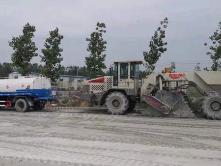 黃岡市石粉就地固化施工