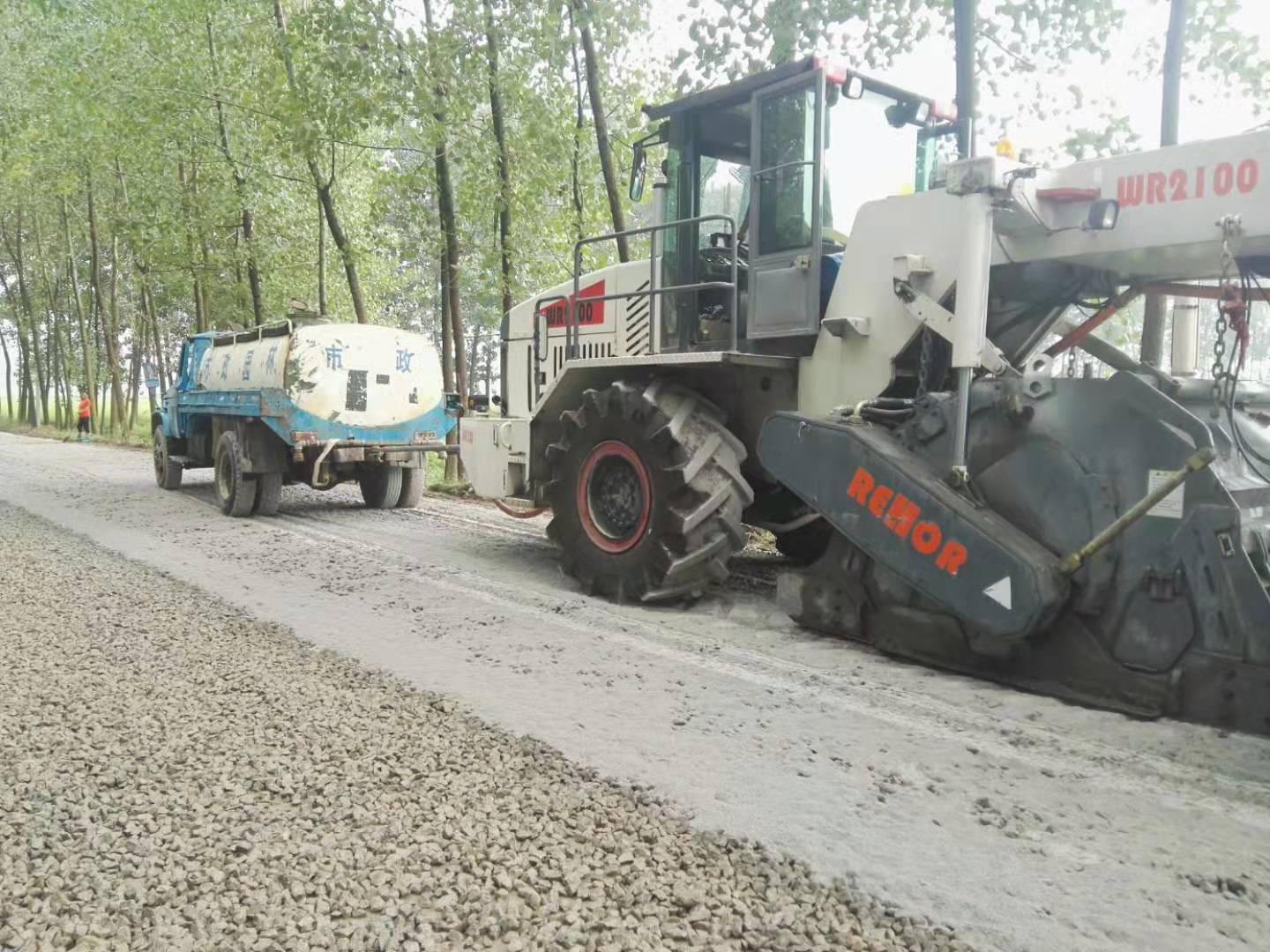 宿州市 40公分厚水穩(wěn)就地返工