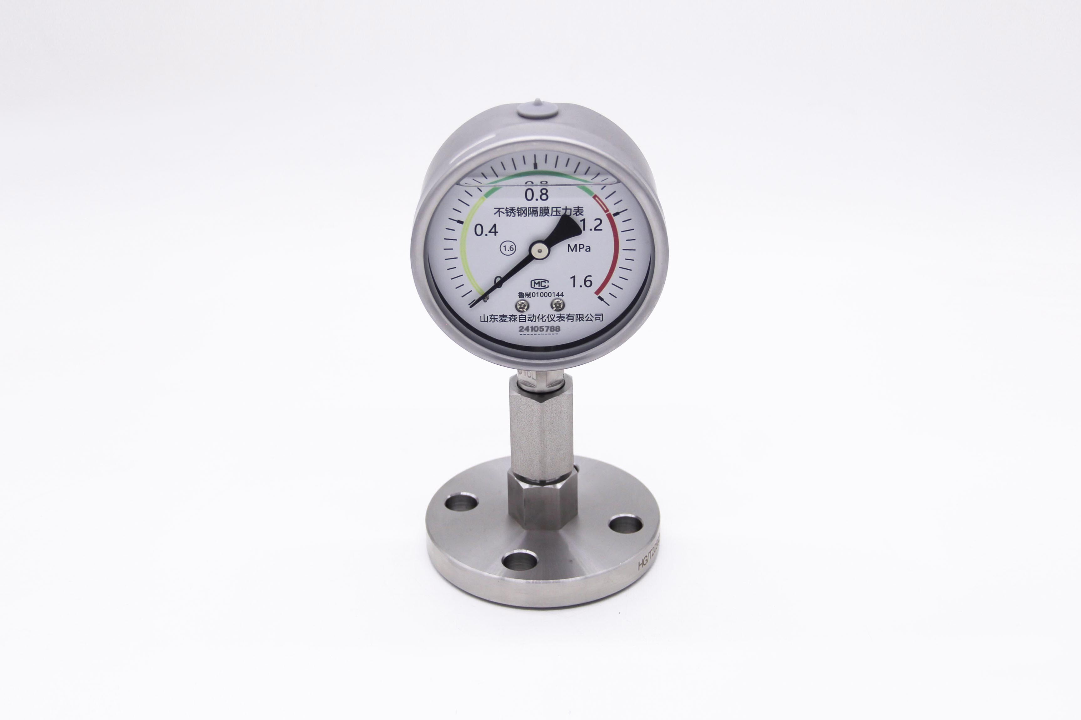 隔膜壓力表