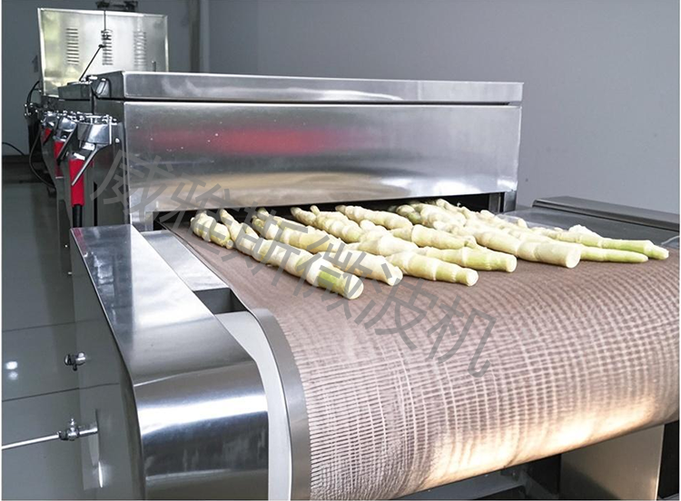 竹笋熟化杀青机