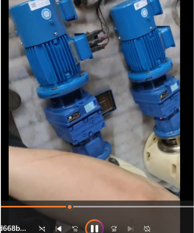 尼龍關風機試機中