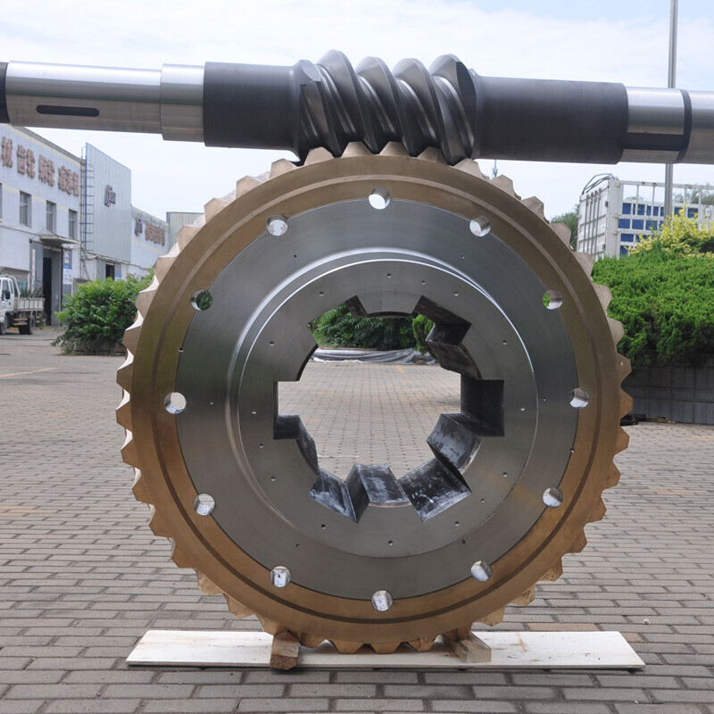 PWO型蜗杆在蜗轮之侧上平面二次包络悍马蜗杆蜗轮副