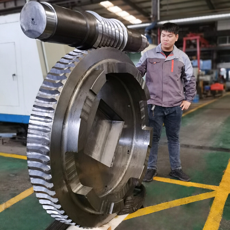 非标环面二次包络蜗轮蜗杆副钢件蜗轮蜗杆
