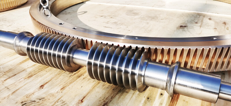 分段式可调间隙蜗杆蜗轮副