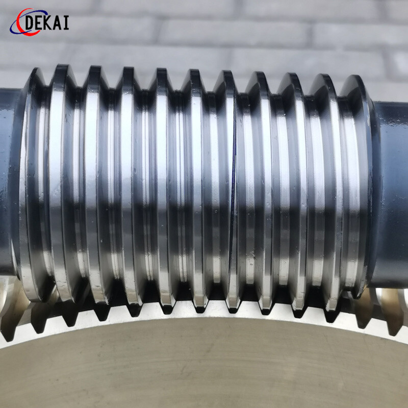 精密蜗轮副无间隙双导程蜗杆蜗轮