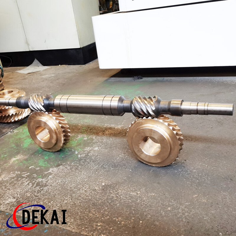 8个头双丝蜗杆锥面包络A135钢厂用