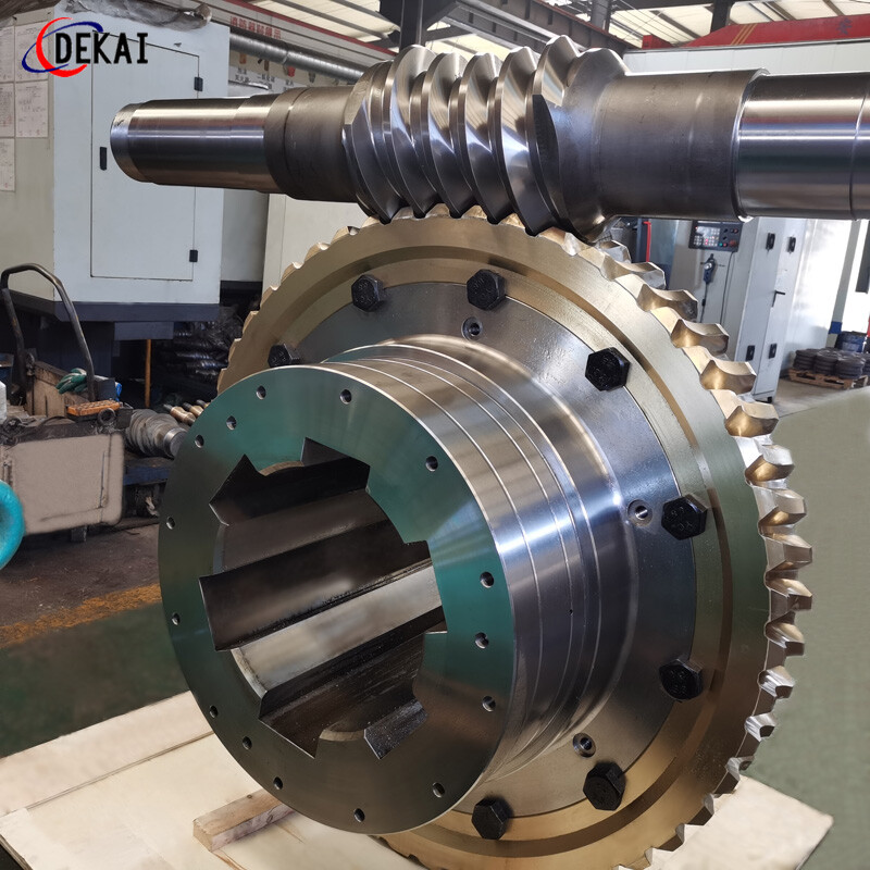 蝸輪蝸桿副平面二次包絡環面蝸桿蝸輪定做