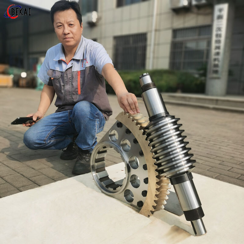 精密双导程蜗杆副-数控转台分度蜗轮