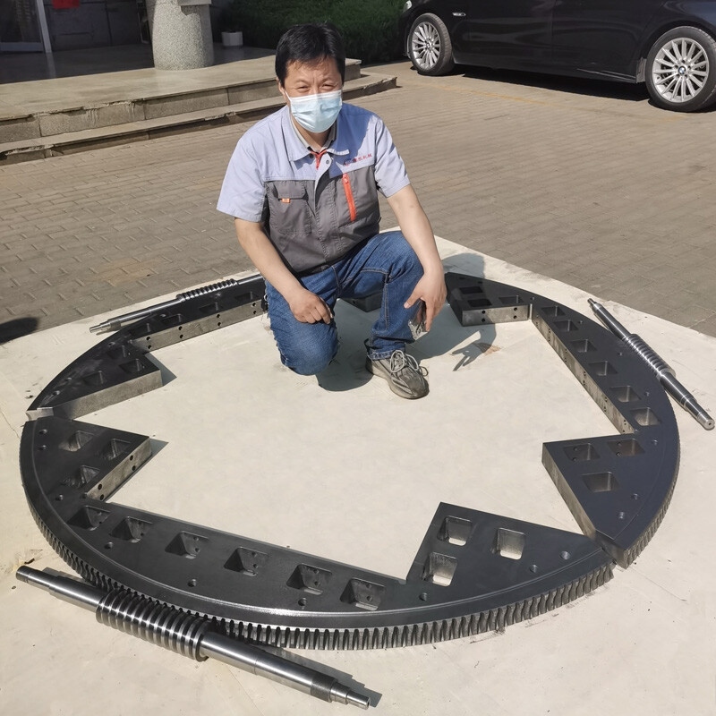 精密双导程无间隙蜗杆扇形蜗杆副