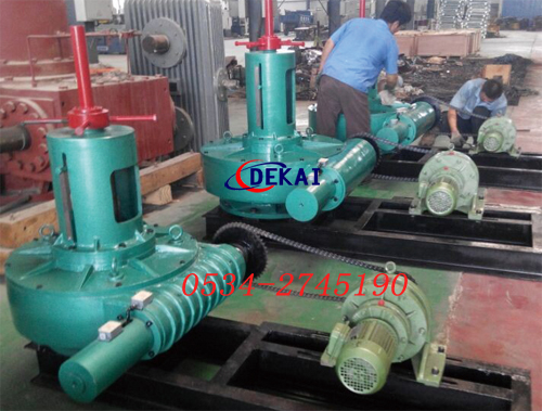 蜗轮蜗杆减速机刮泥机