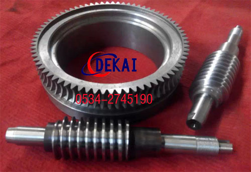 双导程精密分度蜗轮副