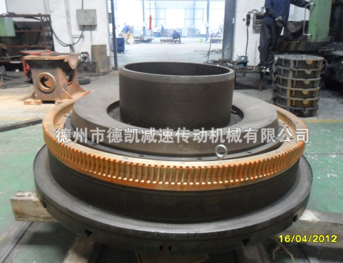 回转台无间隙蜗轮