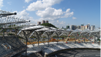 重慶達(dá)州中學(xué)膜結(jié)構(gòu)體育場