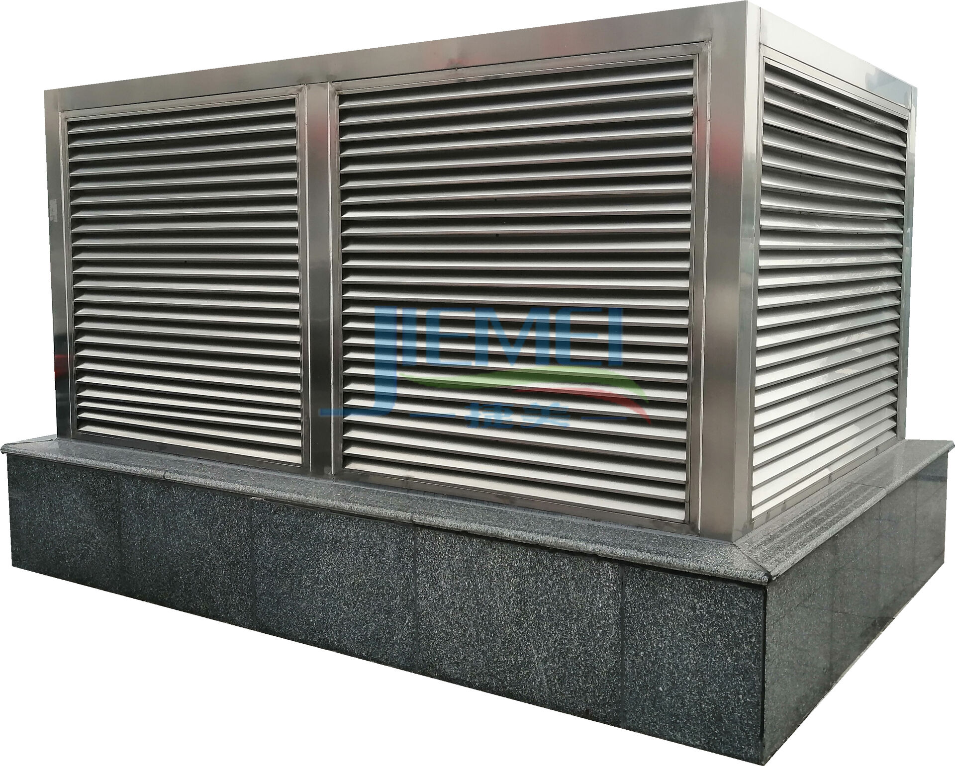 不銹鋼格柵防雨百葉窗