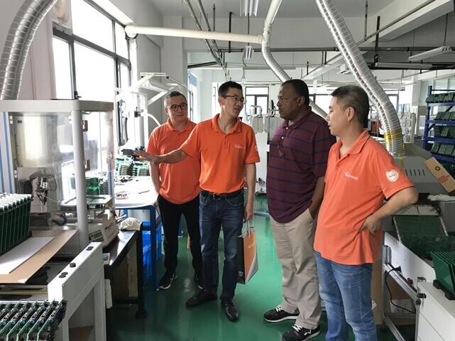 非洲客户受邀来青岛澳科参观