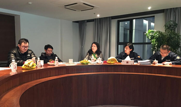 中石化天津石油公司到青岛澳科考察