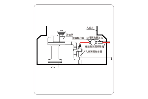 CSLS-1人孔井测漏传感器（油水区分型）
