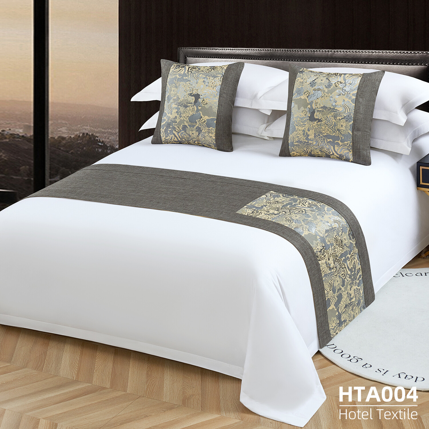 布草之家 床尾巾/旗帜/BedRuner  HAT001-HTA020