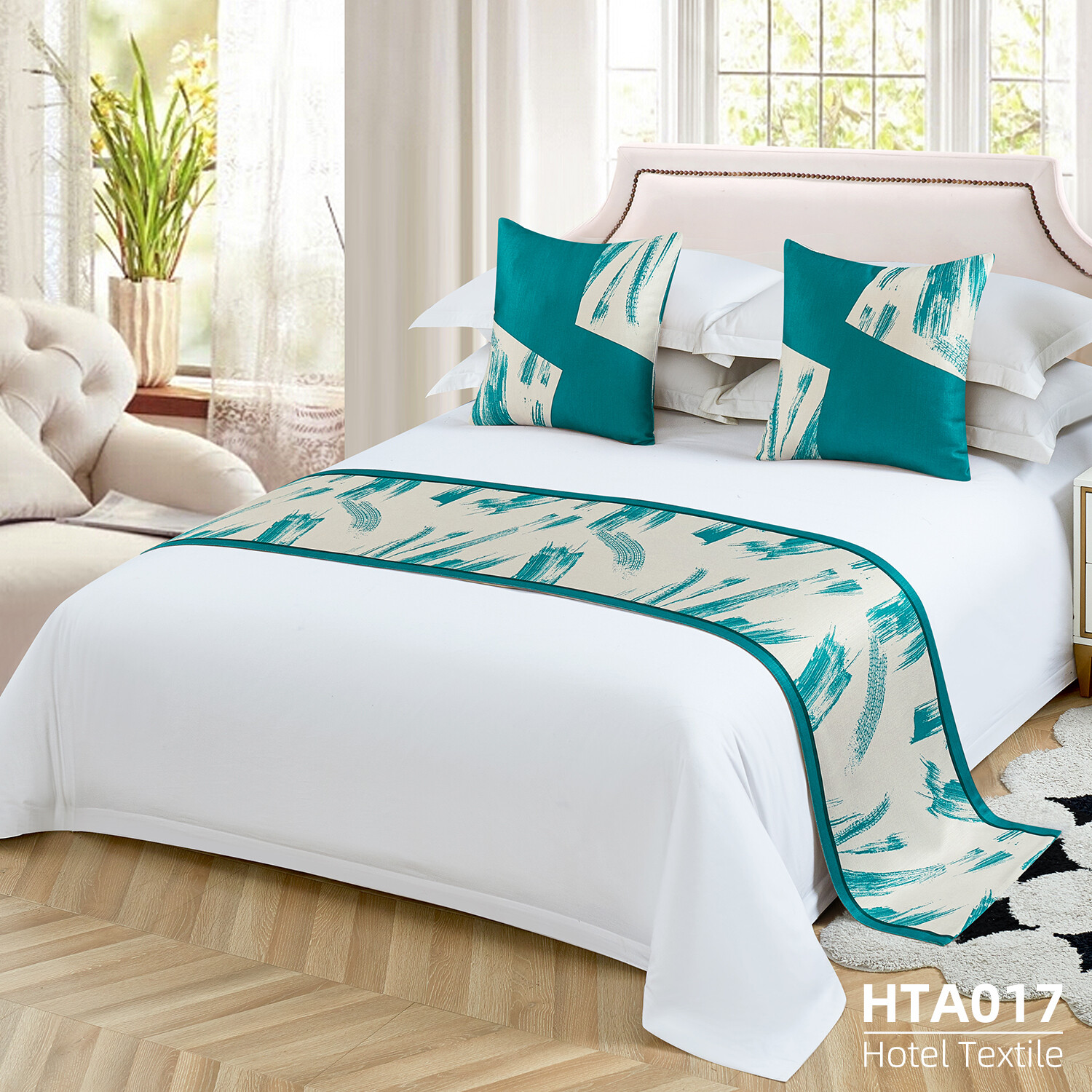 布草之家 床尾巾/旗帜/BedRuner  HAT001-HTA020