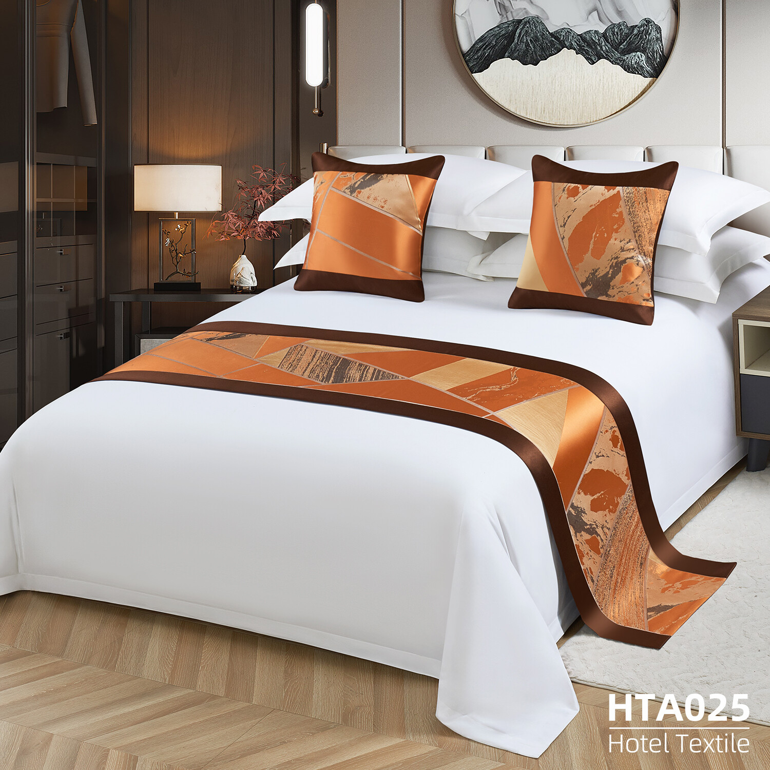 布草之家 床尾巾/旗帜/BedRuner  HAT001-HTA020