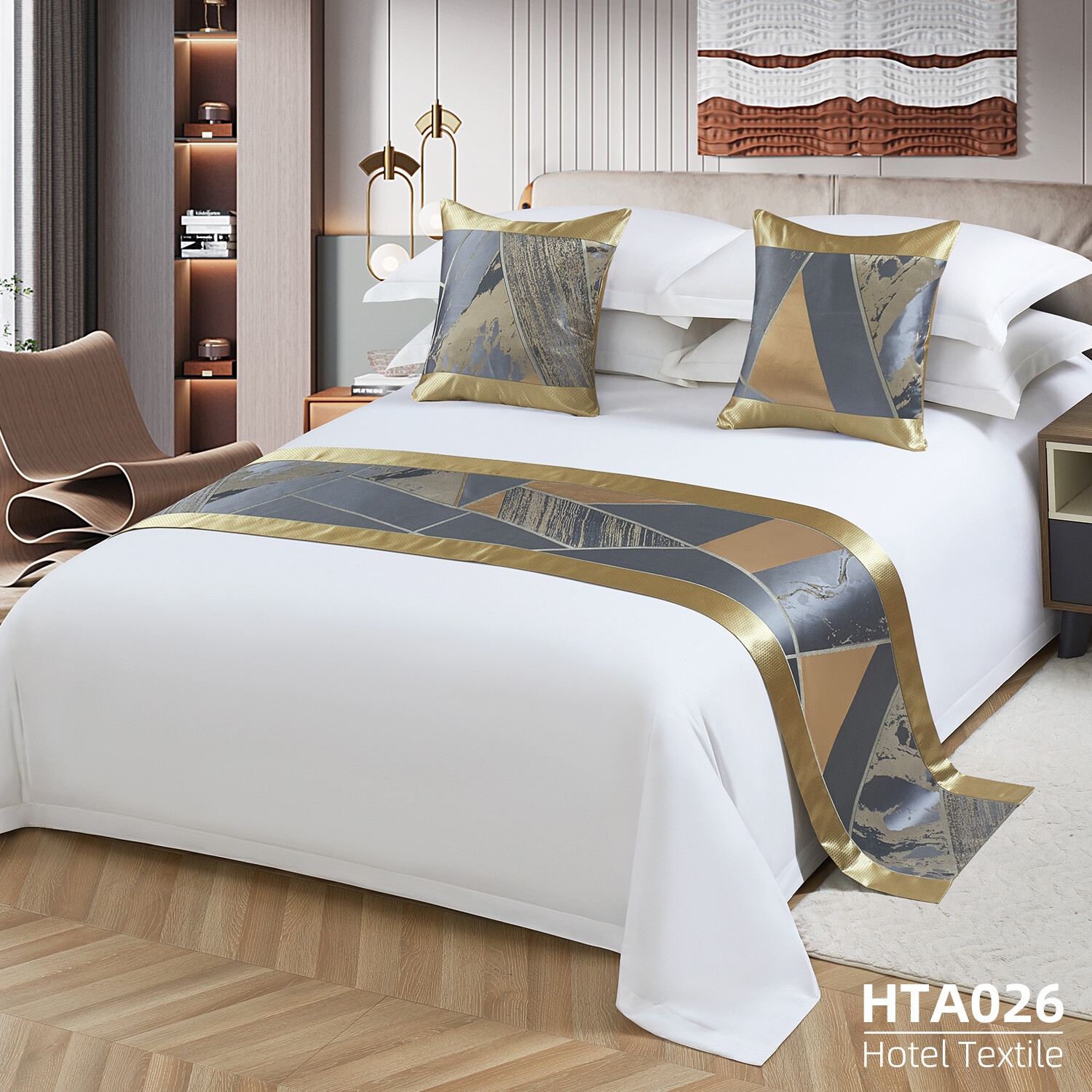 布草之家 床尾巾/旗帜/BedRuner  HAT001-HTA020