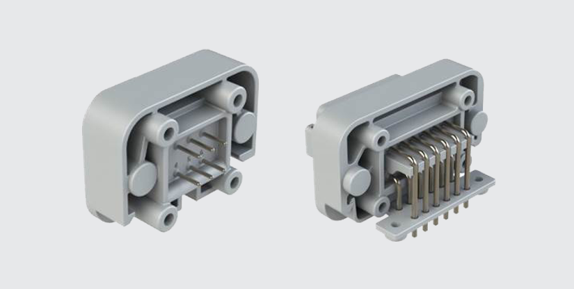 Amphenol A系列法兰盘面板安装/ A系列PCB面板安装连接器/ AT系列PCB安装连接器